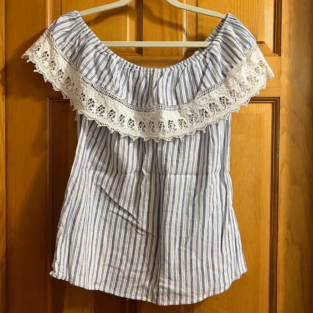 Womens S off shoulder tank